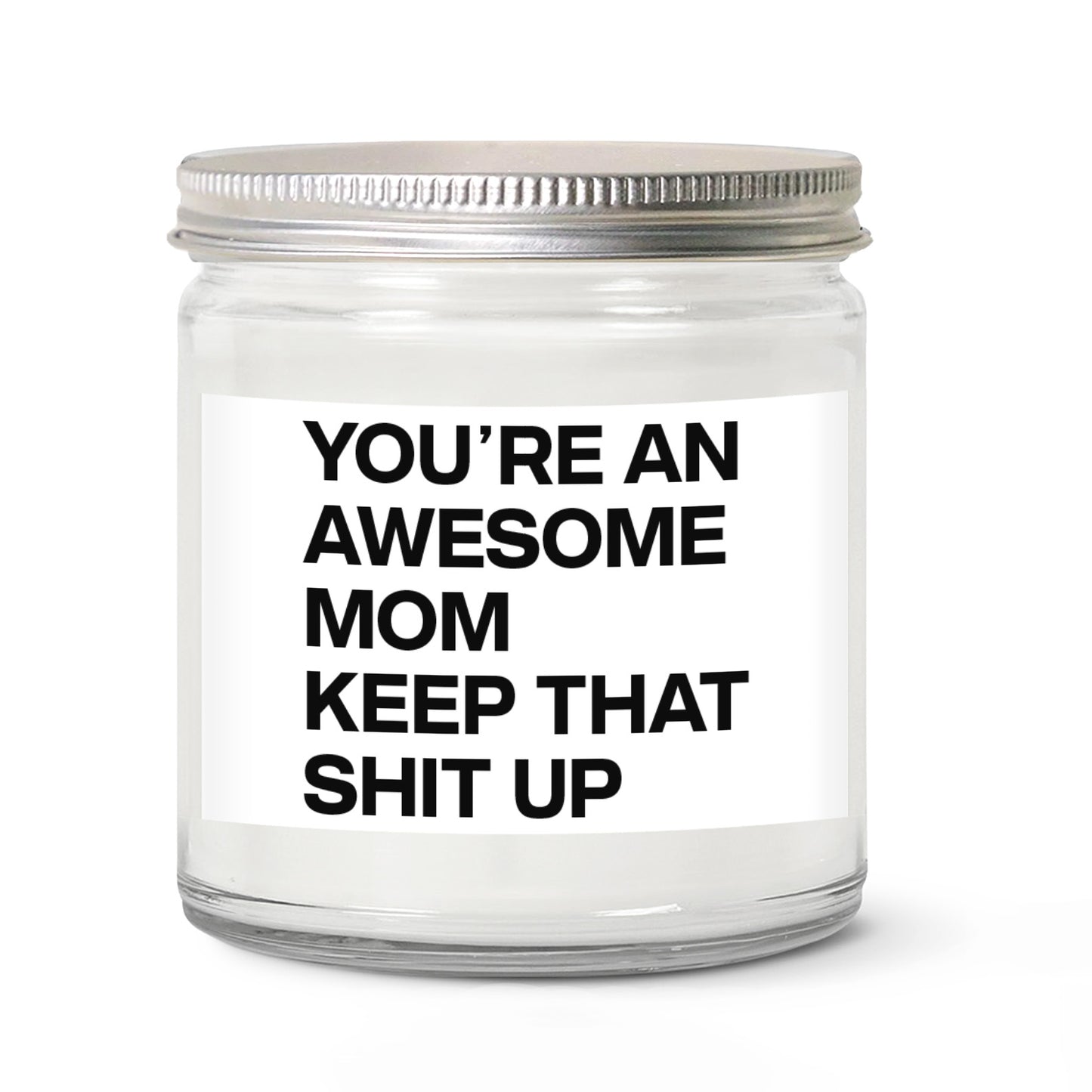 Funny Mom Candle Gift, Mothers Day Gift from Daughter Son, Birthday Gift for Mom Wife Scented Candle 684861