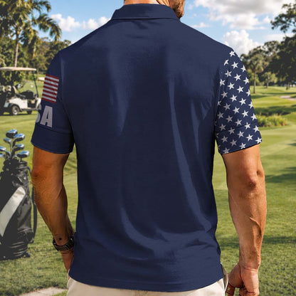 250 Years We The People Polo Shirt, Patriotic USA Flag 1776–2026 Golf AOP Polo Shirt, 4th Of July Polo 685066