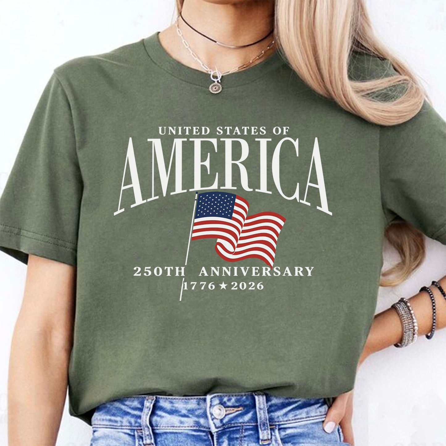 USA 250th Anniversary Shirt, Vintage America's Semiquincentennial Tee, Patriotic 4th Of July Gift 685202