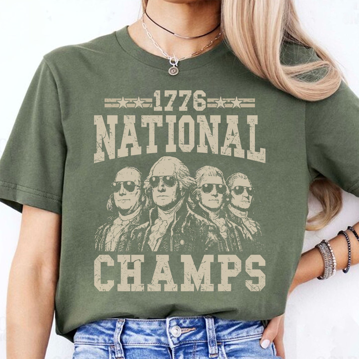 1776 National Champions Dark Shirt, Funny 250th Anniversary Tee, Patriotic Independence Day Gift 685428