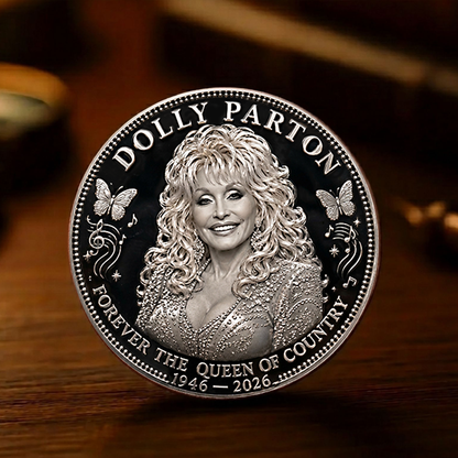 Dolly Parton Memorial Commemorative Coin, I Will Always Love You Legacy Coin, Country Music Tribute 686124