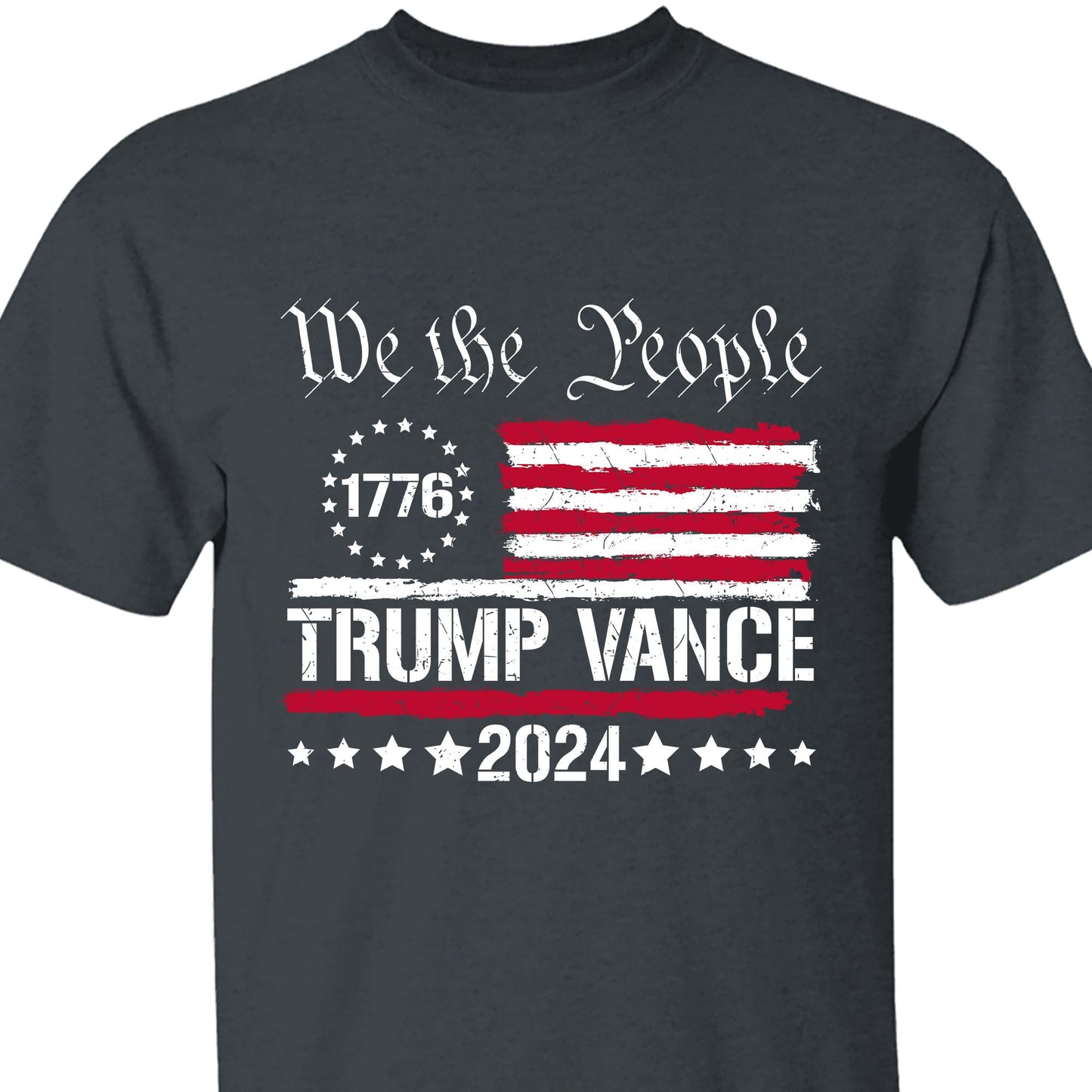 We The People Trump Vance Shirt | Donald Trump 2024 Shirt | Trump Supporters Shirt Dark K1493 - GOP
