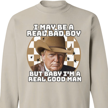 TRUMP Real Good Man Shirt | Donald Trump Homage Shirt | Donald Trump Fan Tees C907 - GOP