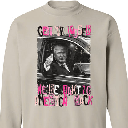Get In Loser TRUMP Shirt | Donald Trump Homage Shirt | Donald Trump Fan Tees C908 - GOP