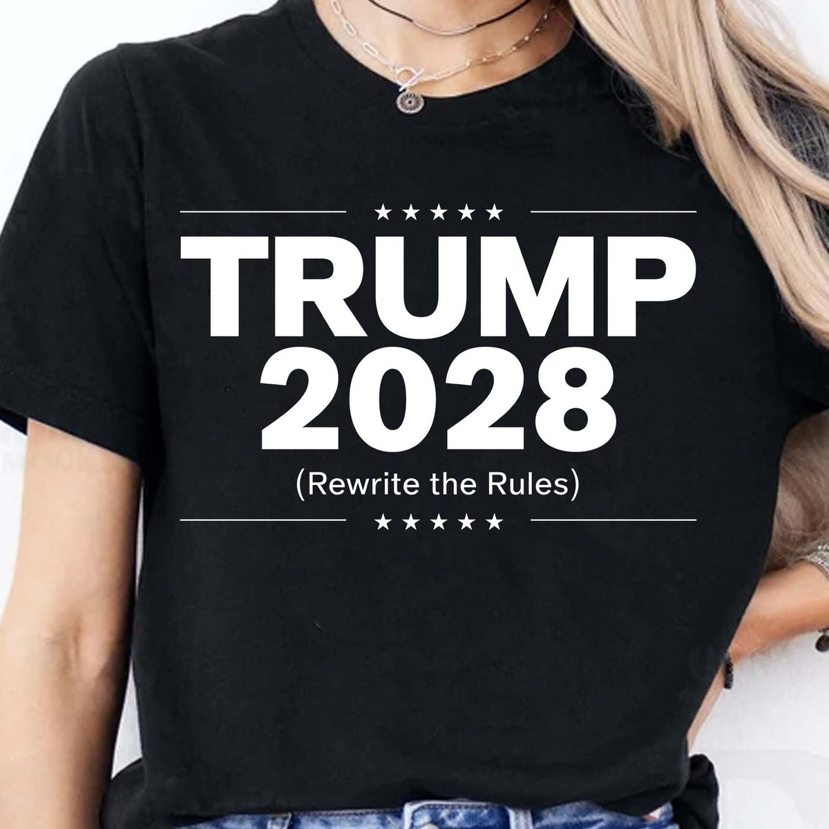 President Trump 2028 – Trump 2028 Patriotic T-Shirt | 48th President of America, Support Trump Shirt, MAGA, Election 2028 Apparel | GOP 682272