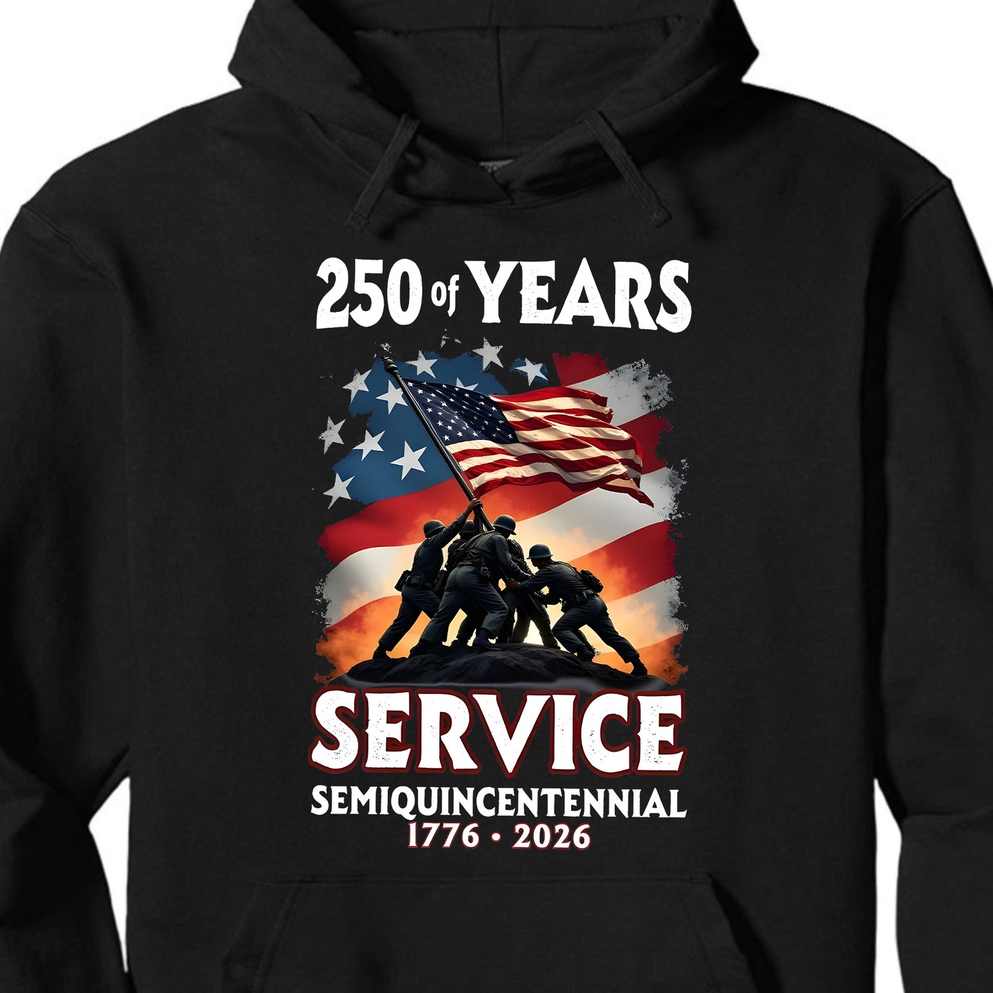 250 Years Of Service Semiquincentennial Shirt | Happy 250th Birthday USA | Patriotic 4th Of July Tee | America 250th Anniversary | Independence Day Shirt 682491