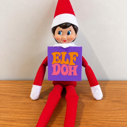 ElfDoh Squishy Inspired Costume, Christmas Elf Accessory, Funny Holiday Gift 686680 WFD