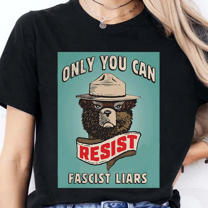 Resist Fascist Liars Shirt – 8647 Anti Trump Political Protest Tee For Activists Tee, Political Protest Dark Shirt 682210