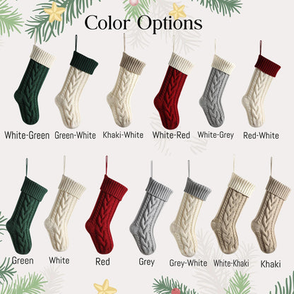 Personalized Christmas Embroidered Stockings | Custom Name Christmas Stockings | Gift For Family 685893 WFD