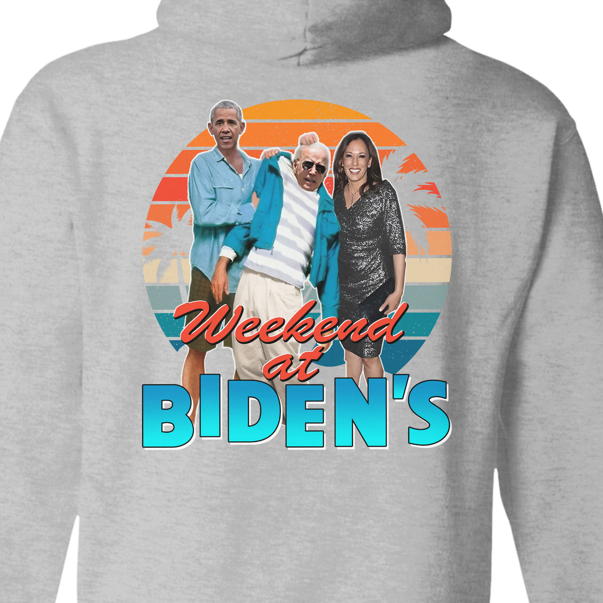 Weekend at Biden's Unisex Shirt | Anti Biden Shirt | Republican Shirt | Trump Supporters Backside Shirt Dark C1098 - GOP
