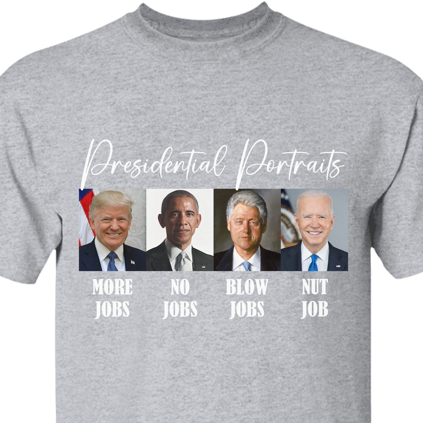 Presidential Portraits Shirt | Donald Trump Homage Shirt | Donald Trump Fan Tees C920 - GOP