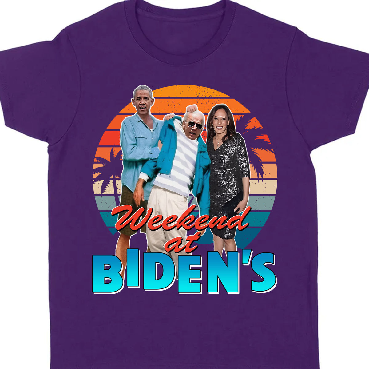Weekend at Biden's Unisex Shirt | Anti Biden Shirt | Republican Shirt | Trump Supporters Shirt Dark C1098 - GOP