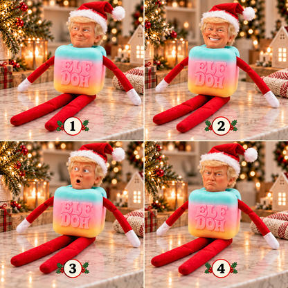 ElfDoh Squishy Elf Costume, 3D Printed Christmas Elf Outfit, Funny Trump Squishy Elf Accessory 686685 WFD