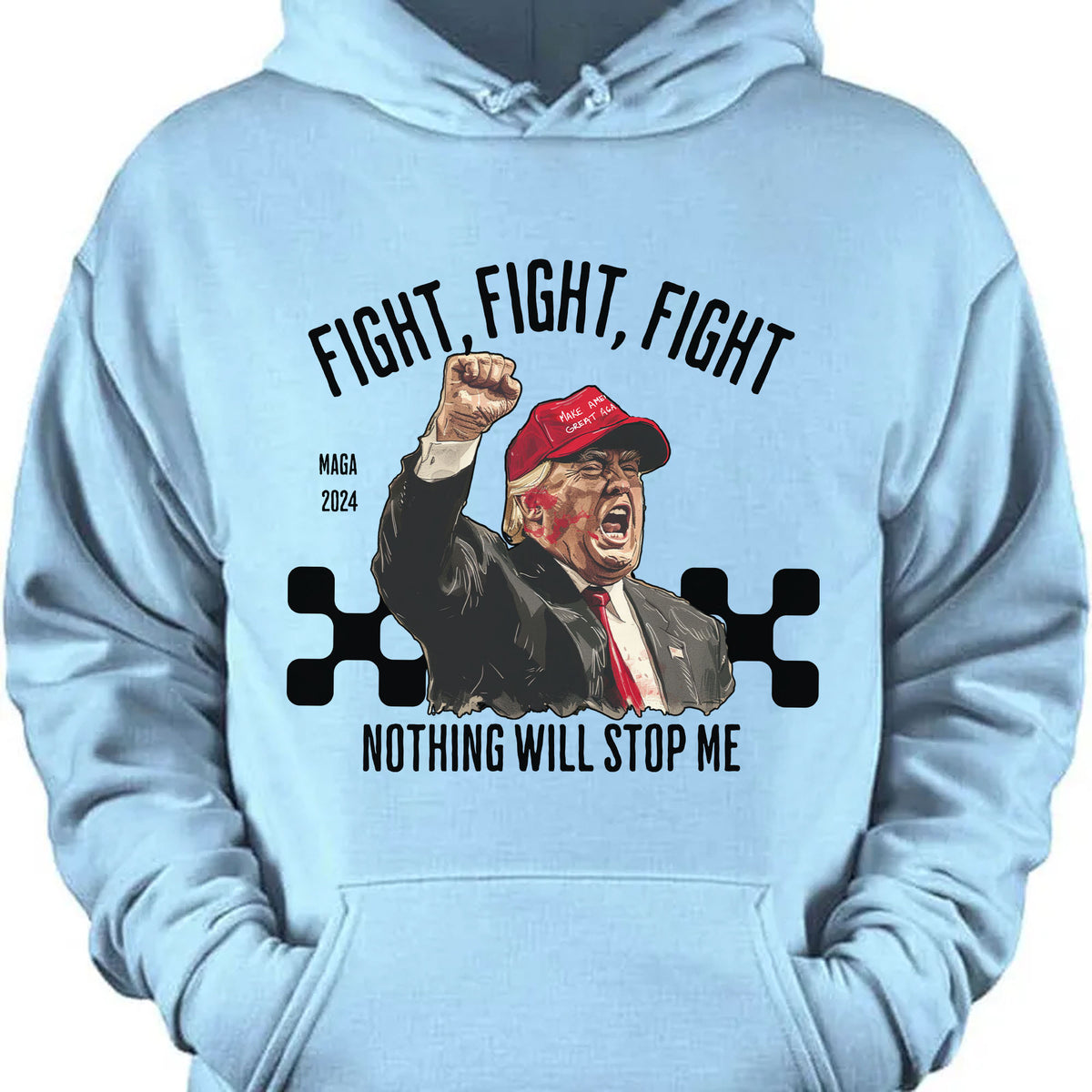 Nothing Will Stop Me | Trump Fight 2024 Shirt Pennsylvania Rally | Shirt Bright C1117 - GOP