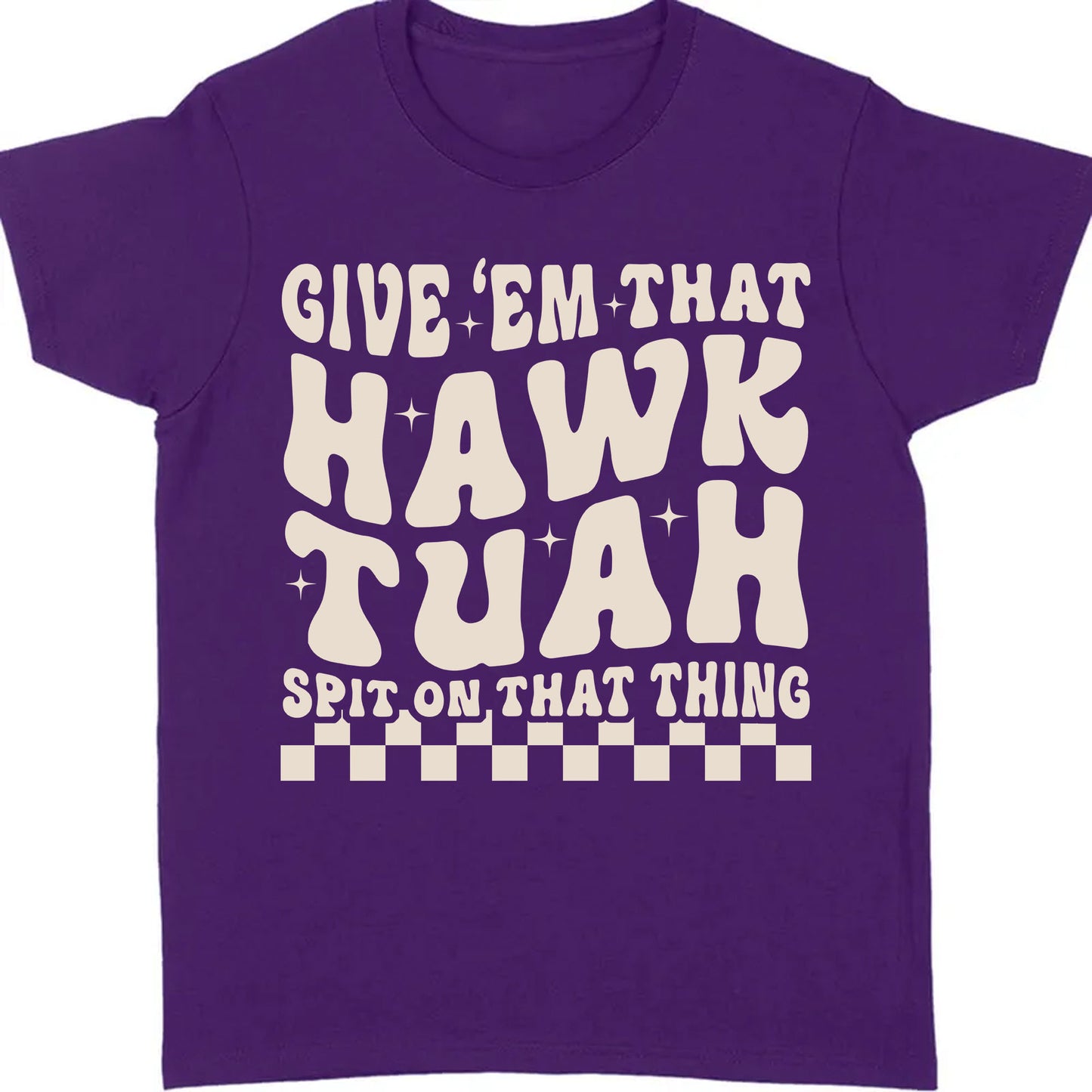 Give Em That Hawk Tuah Spit On That Thing Shirt | Hawk Tuah Shirt | Political Election Dark Tee C1080 - GOP