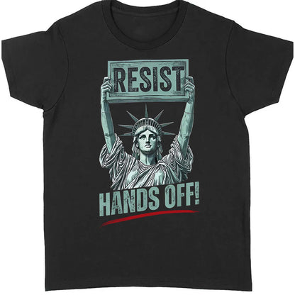 Hands Off Protest Shirt - 8647 Anti Trump Political Activism Dark Shirt For Environmental And Social Justice, Resist MAGA Shirt 682209