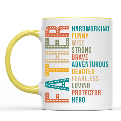 Best Dad Ever Mug | Father’s Day Coffee Cup for Men, Coffee Cup for Proud Dad, Funny Gift for Husband 682243