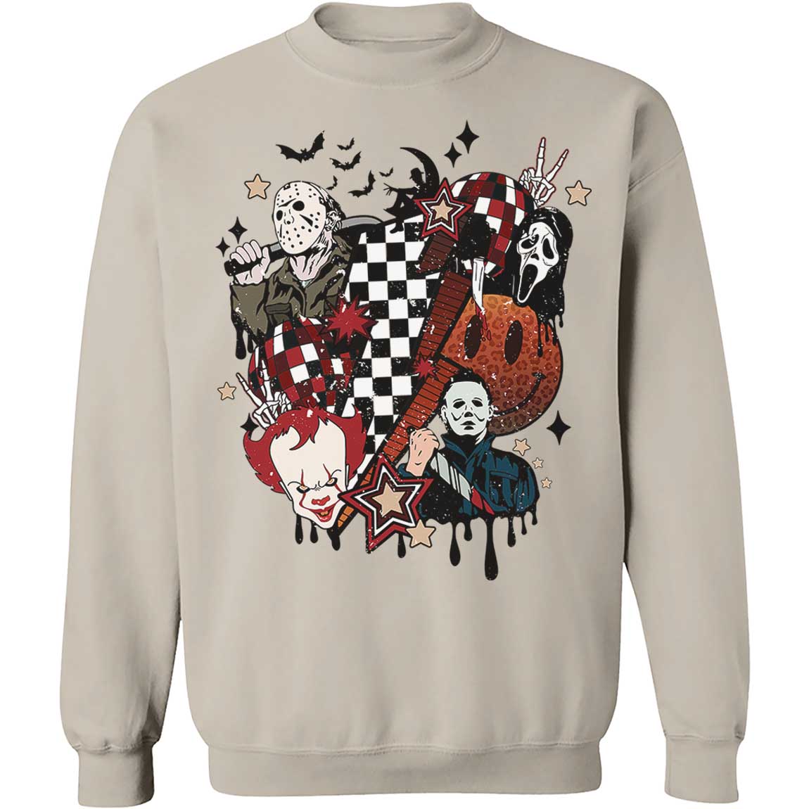 Horror Retro Halloween Shirt, Spooky Vibes, Scary Movie, Trendy Halloween Shirt 776V4