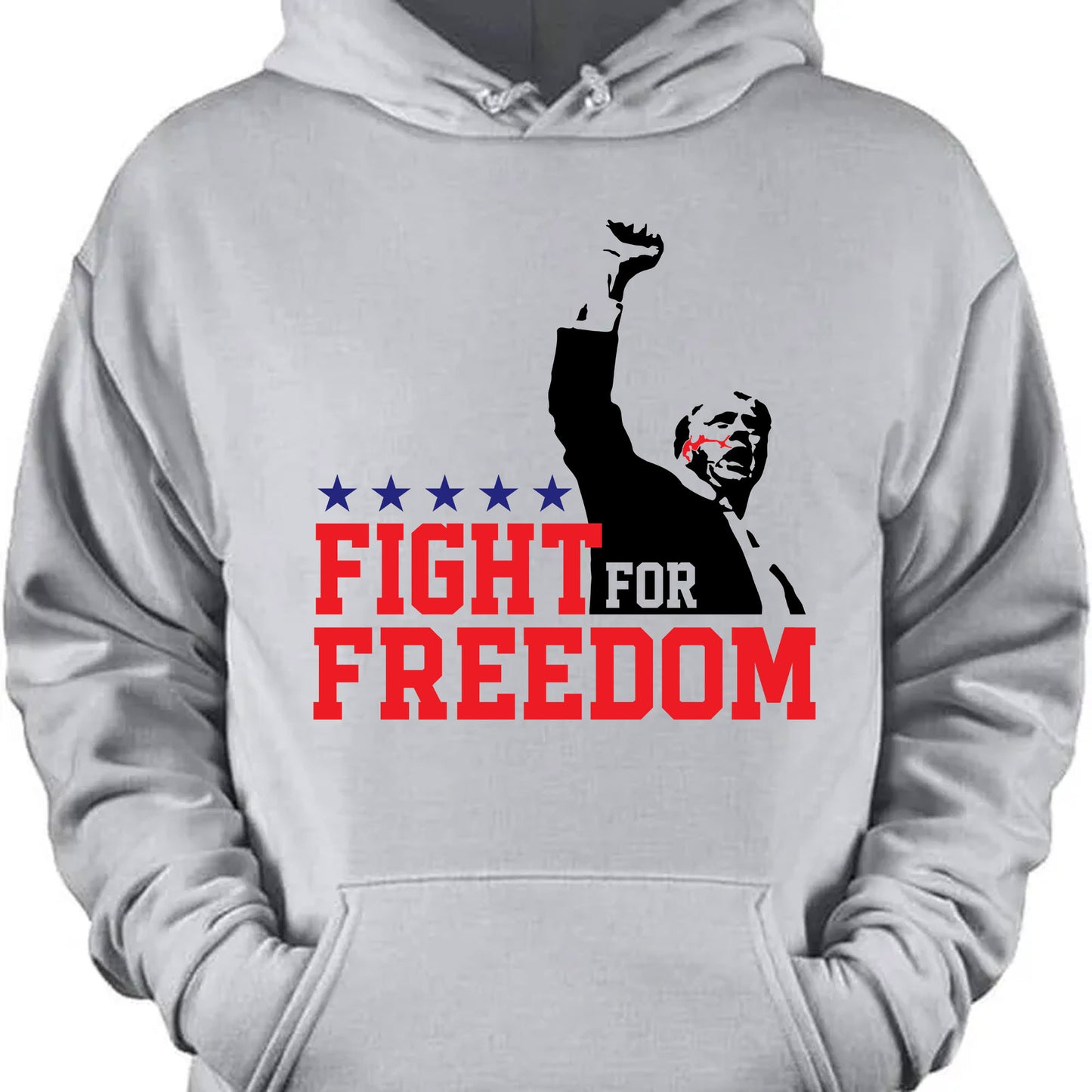Fight For Freedom | Trump Fight 2024 Shirt Pennsylvania Rally | Shirt Bright C1114 - GOP
