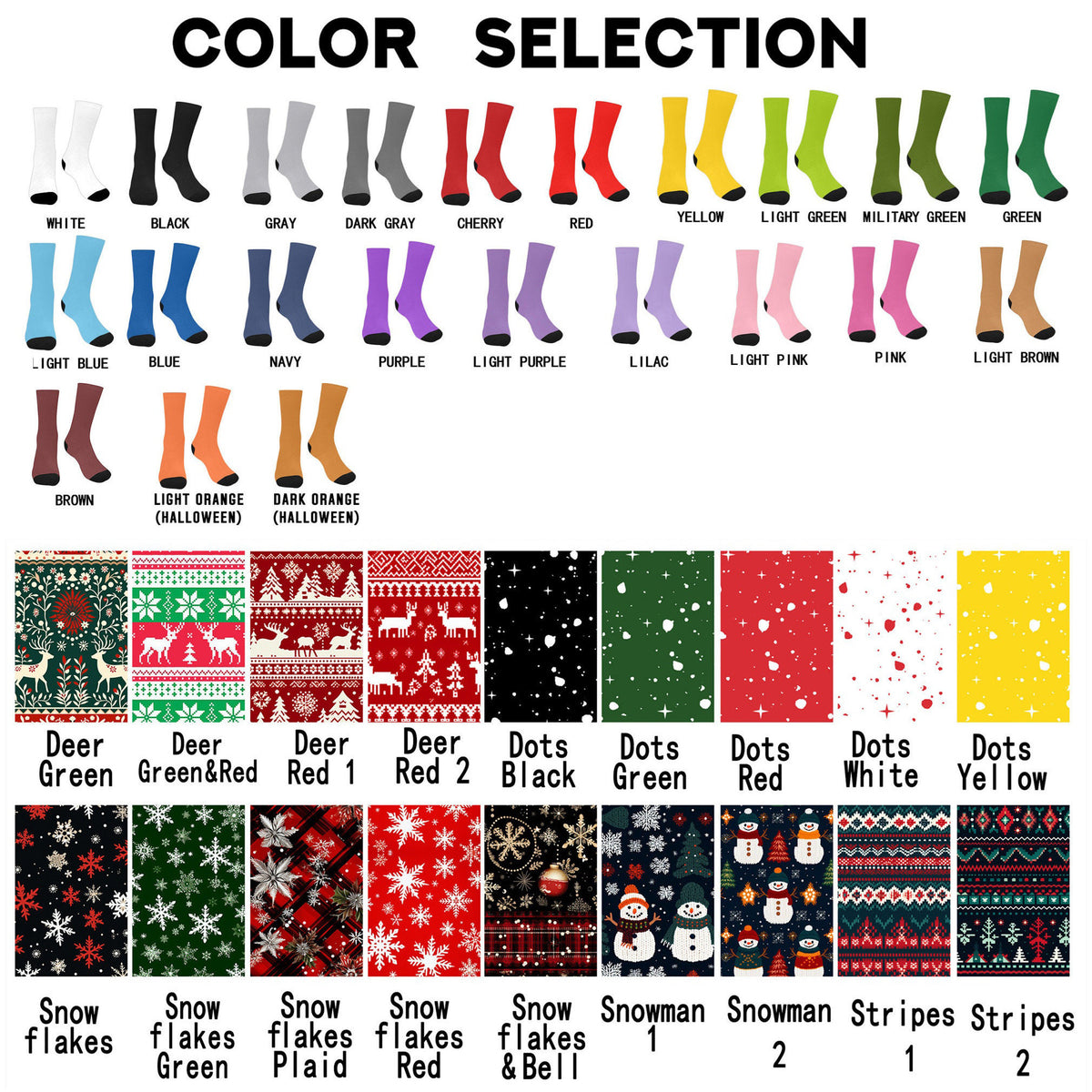 Custom Face Socks, Personalized Photo & Text Socks, Funny Family Christmas Gift, Pet Lover Gift 686264 WFD