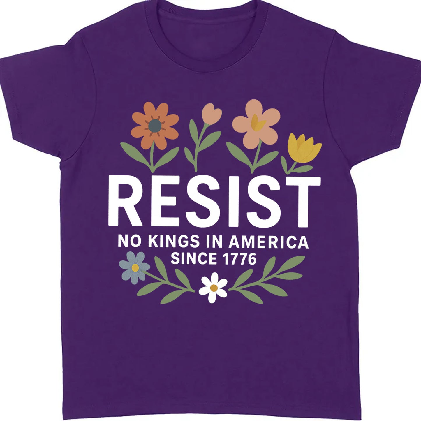 Resist No Kings In America Shirt | Since 1776 Shirt | Anti-Trump Shirt | Anti MAGA | Anti Authoritarian Tee 682462