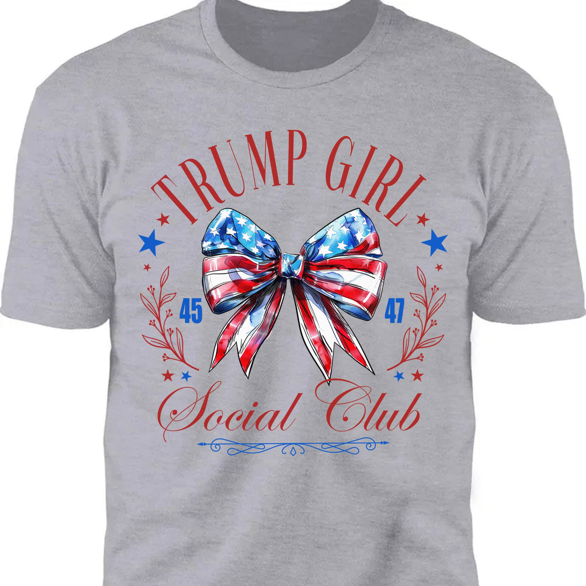 Trump Girl Social Club | Trump 2024 Shirt | Trump Supporter Shirt Bright T1193 - GOP