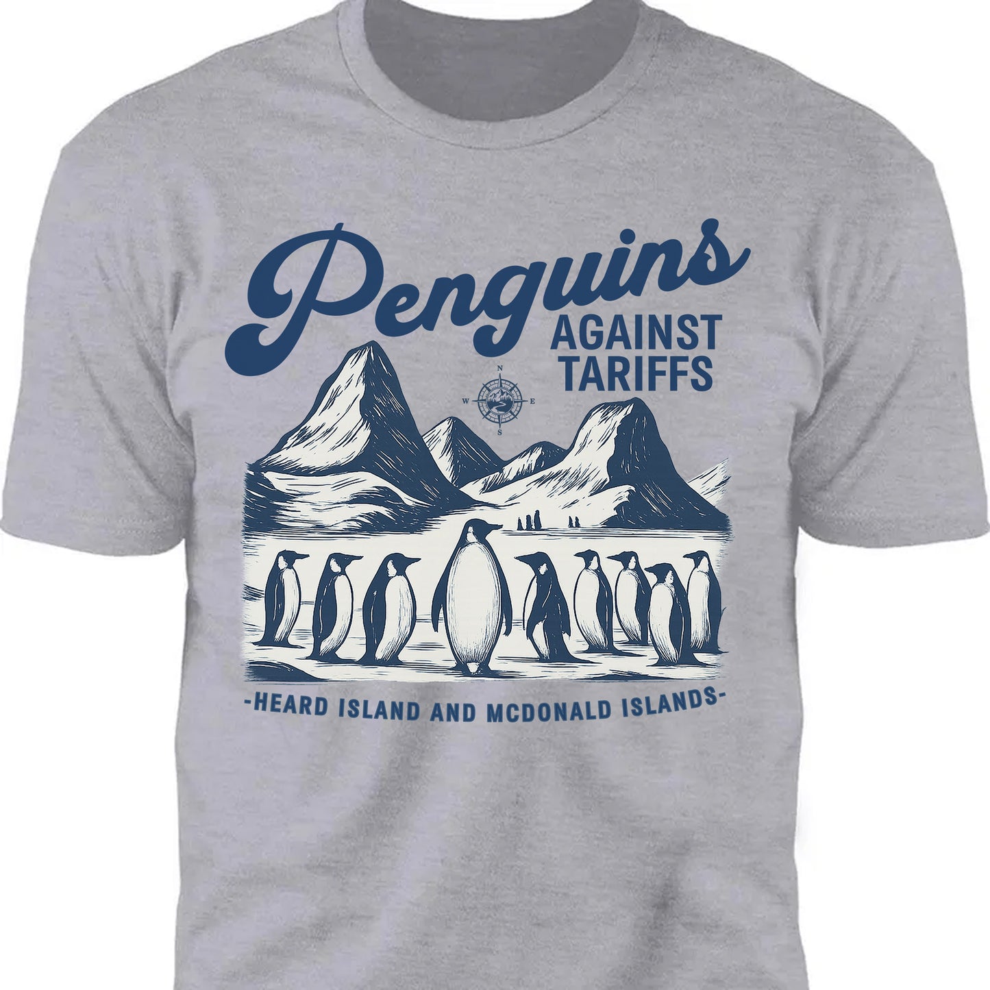 Penguins Against Tariffs Shirt – Funny 8647 Anti Trump Shirt, Resist Penguins Tariff Protest Bright T-Shirt, Anti MAGA Political Tee 682193