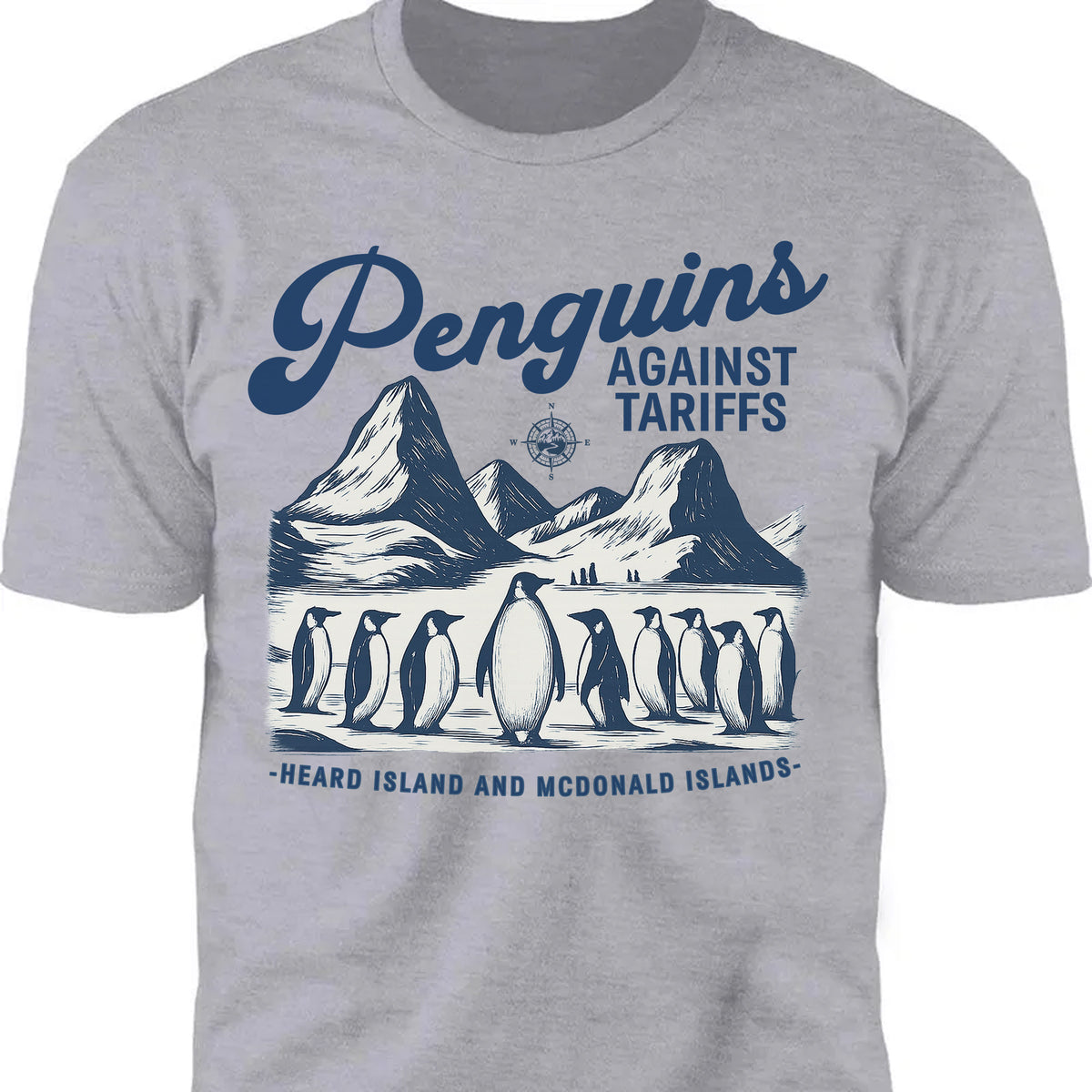 Penguins Against Tariffs Shirt – Funny 8647 Anti Trump Shirt, Resist Penguins Tariff Protest Bright T-Shirt, Anti MAGA Political Tee 682193