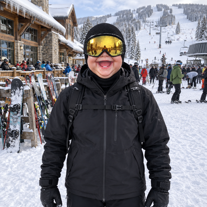Personalized Baby Face Balaclava Ski Mask, Funny Face Winter Balaclava 686610 WFD