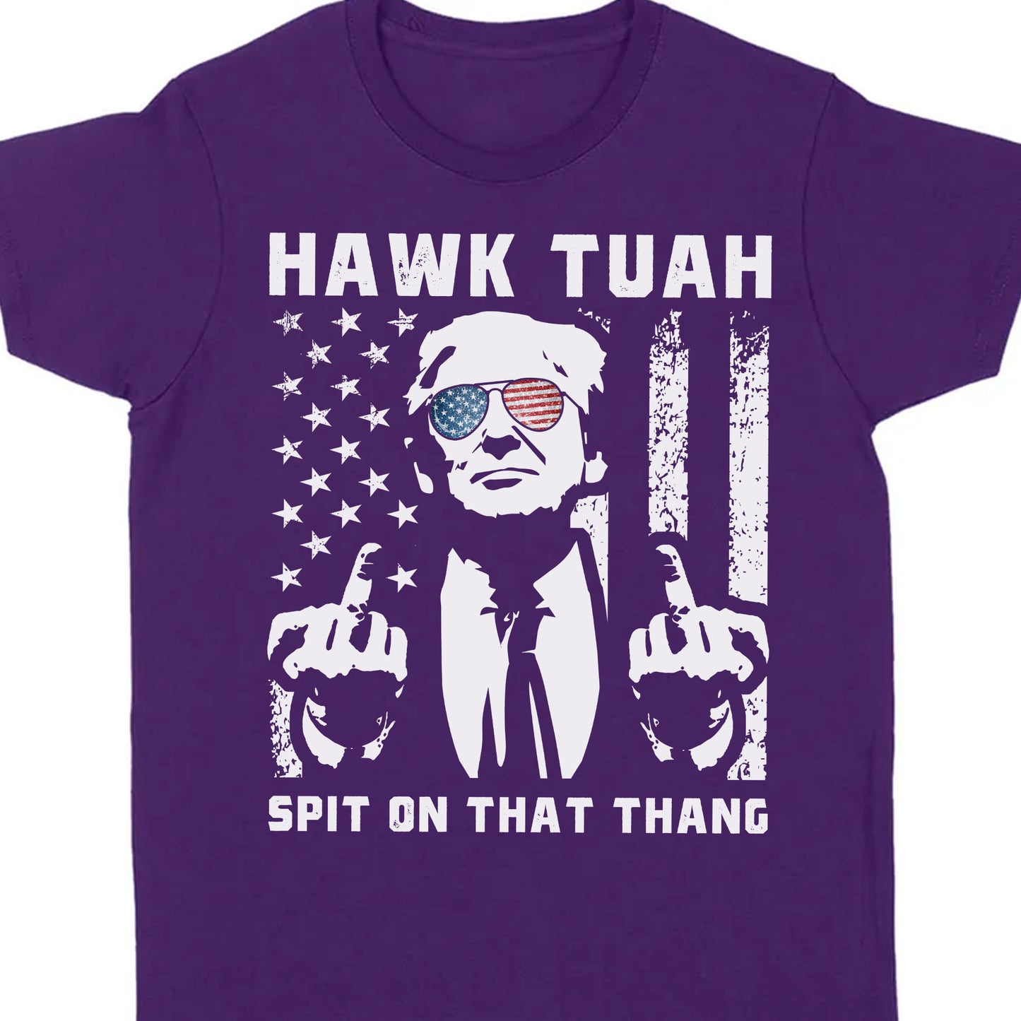Hawk Tuah Spit On That Thang 2024 | Trump 2024 Shirt | Hawk Tuah Shirt | Trump Supporters Shirt Dark C1089 - GOP
