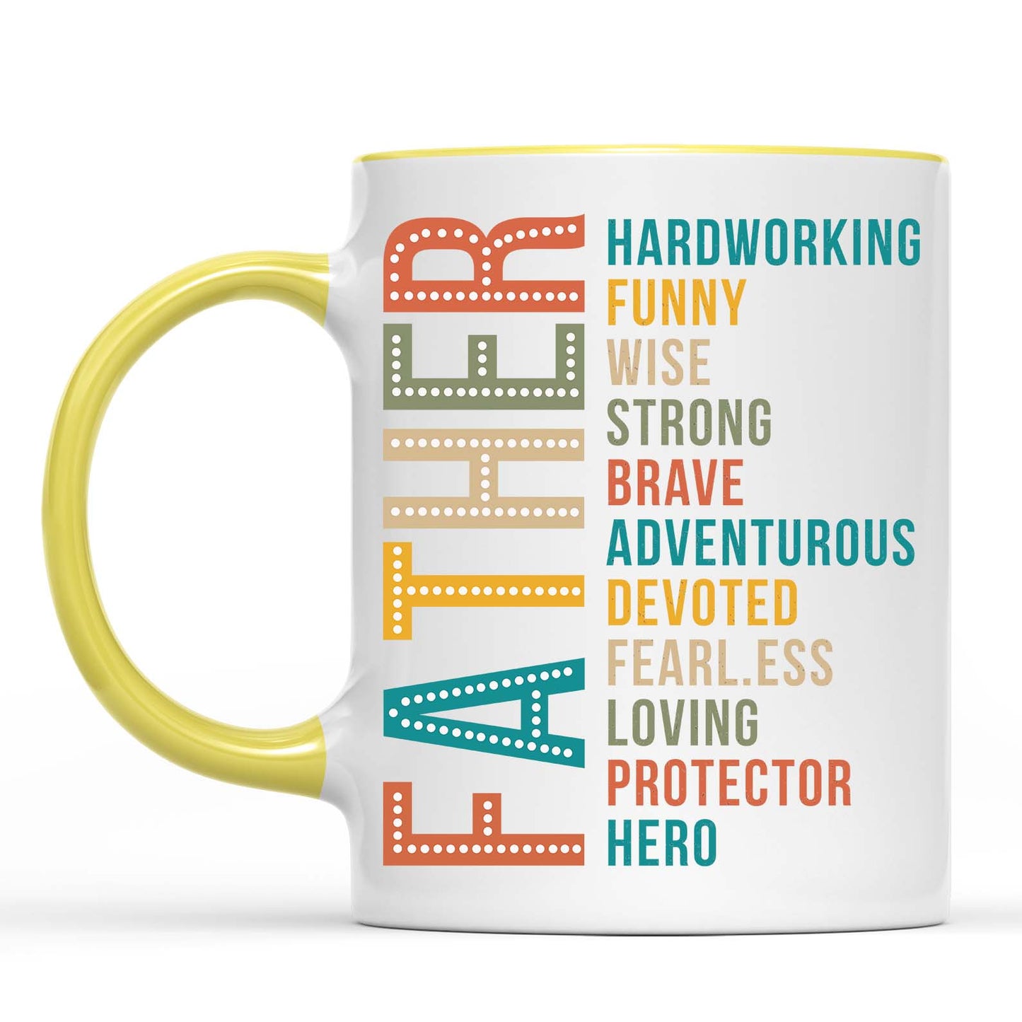 Best Dad Ever Mug | Father’s Day Coffee Cup for Men, Coffee Cup for Proud Dad, Funny Gift for Husband 682243