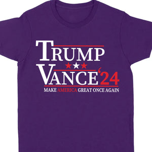 Trump Vance 2024 Shirt | Trump 2024 Shirt | JD Vance Shirt | Election 2024 Shirt | Trump Supporters Shirt Dark C1170 - GOP