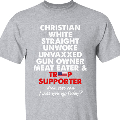 Trump Supporter Shirt | Donald Trump Homage Shirt | Donald Trump Fan Tees C916 - GOP