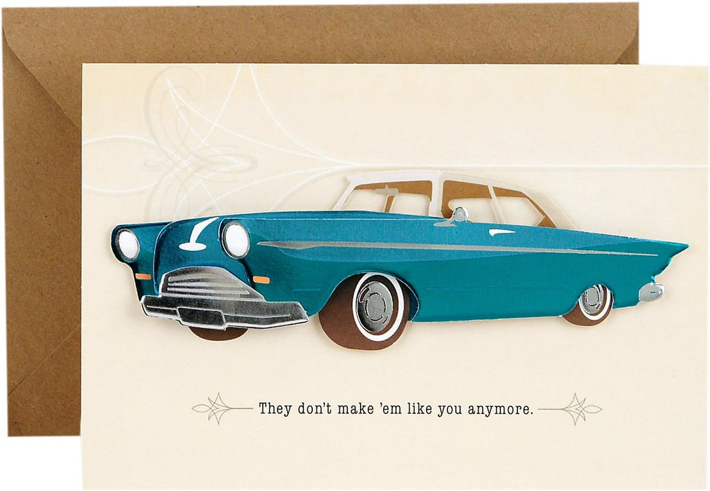 Signature Father'S Day Card Vintage Classic Car, Don'T Make 'Em like You Anymore