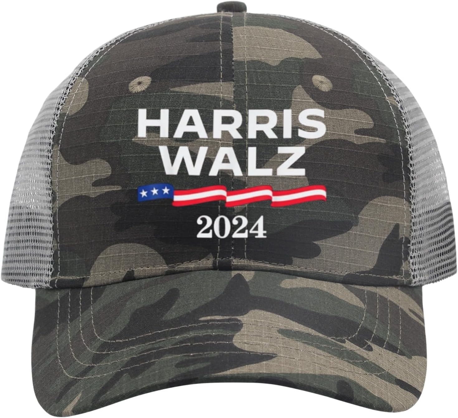 Kamala Harris Waltz 2024 Presidential Election Trucker Hat Men Vintage Mesh Cap for Summer