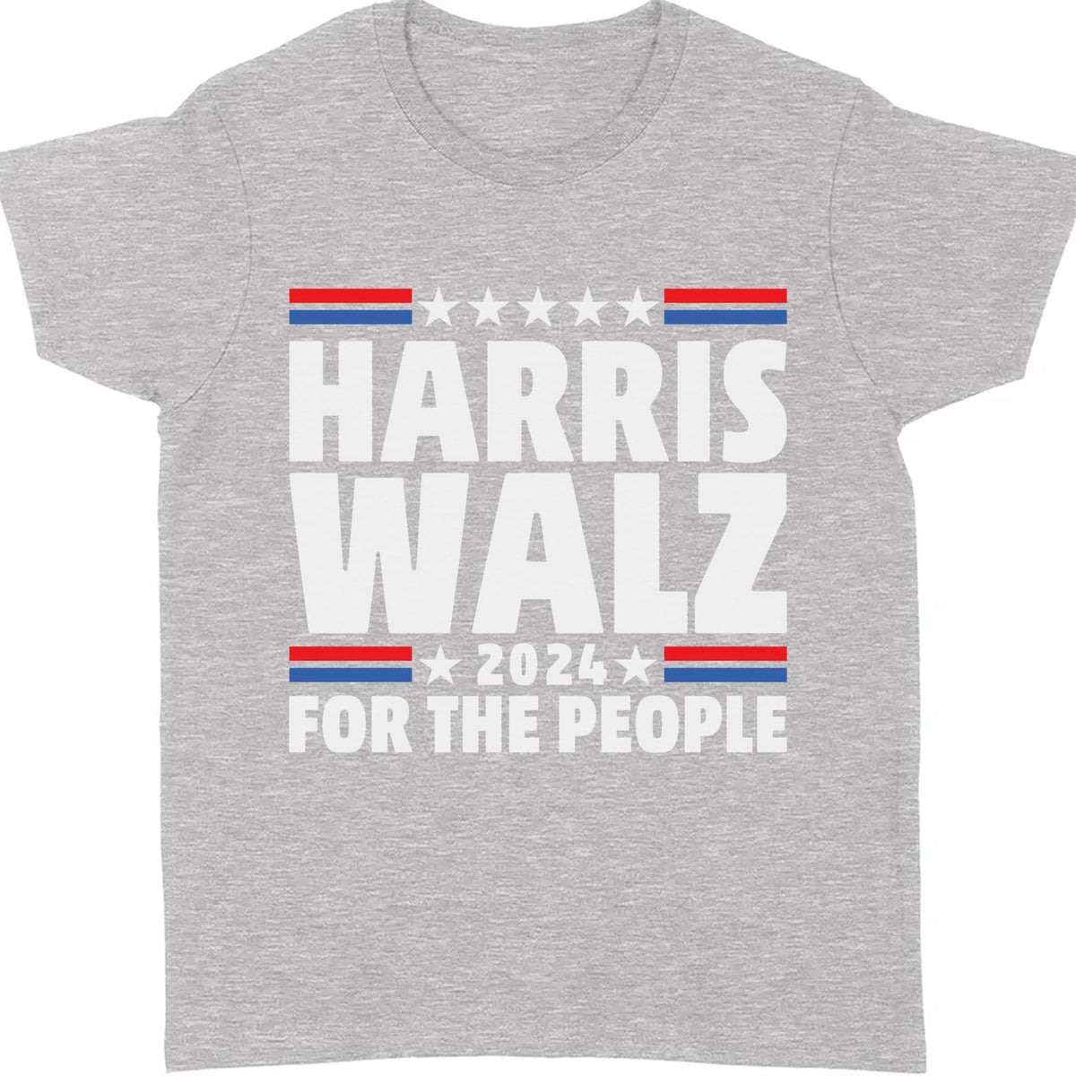 Harris Walz For The People | Kamala Harris 2024 Shirt | Tim Walz Shirt | Democrat Shirt Dark T1251 - KH2