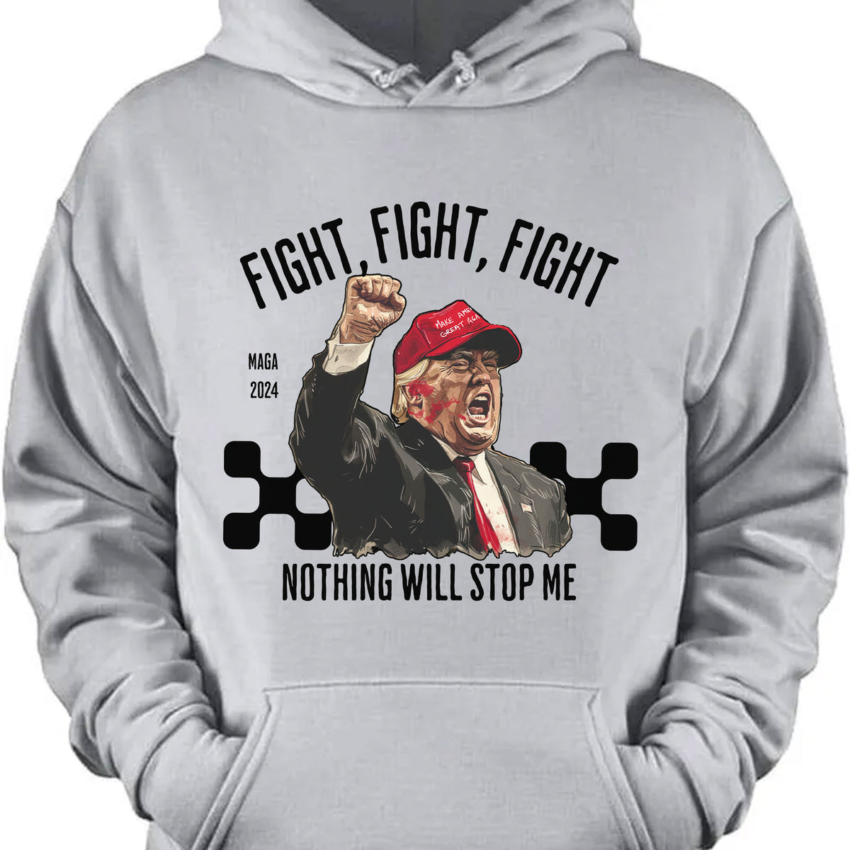 Nothing Will Stop Me | Trump Fight 2024 Shirt Pennsylvania Rally | Shirt Bright C1117 - GOP