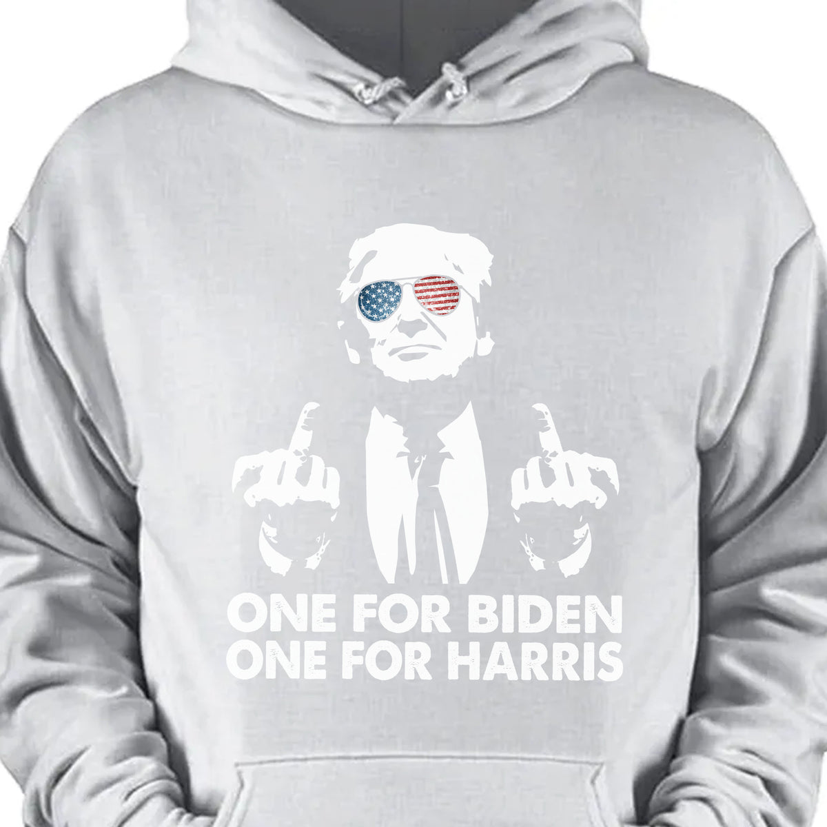 One for Biden One for Harris | Anti Biden Shirt | Republican Shirt | Trump Supporters Shirt Dark C820 - GOP