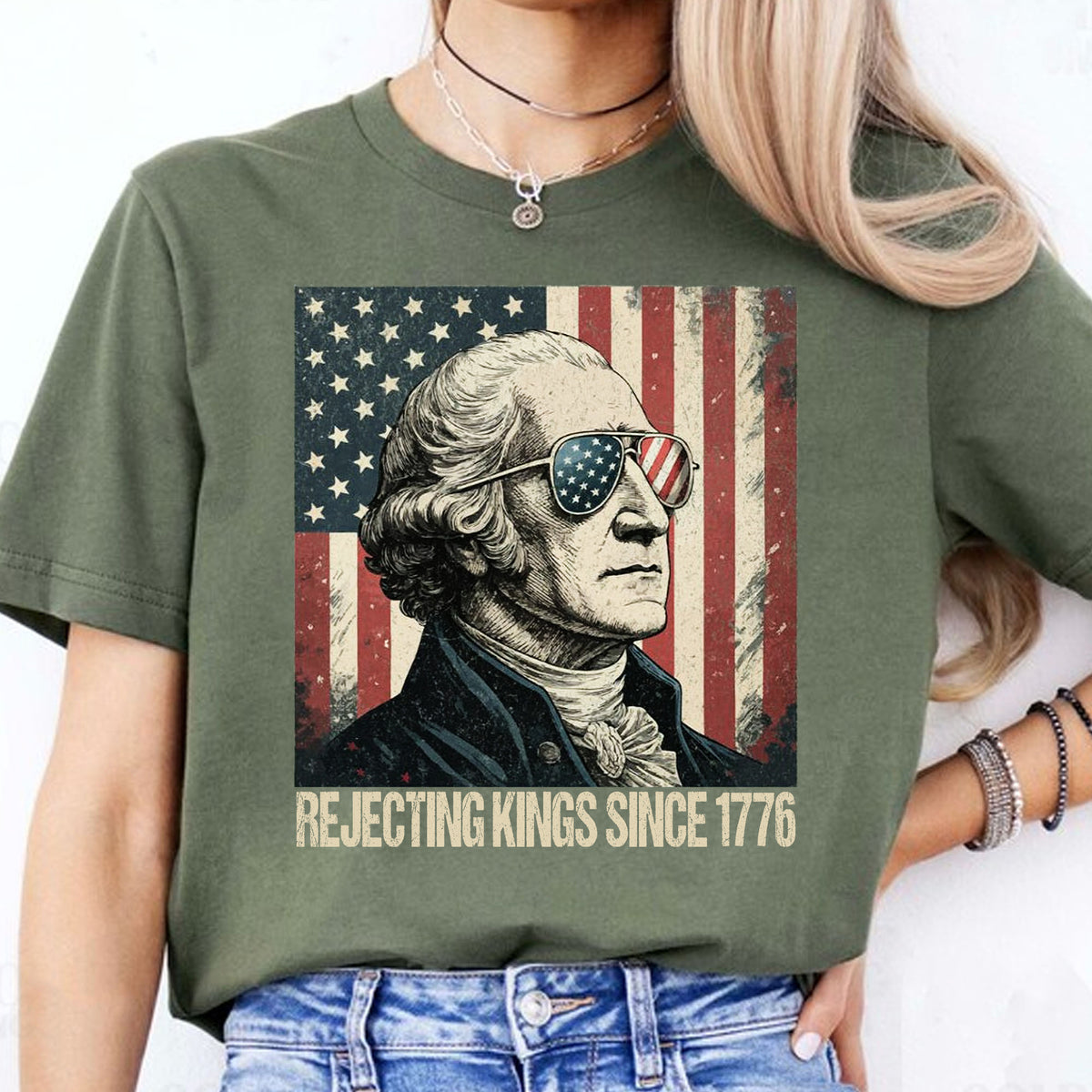 Rejecting Kings Shirt, Since 1776 Shirt, George Washington Tee, Anti-Trump Shirt, Anti Authoritarian Tee 682534