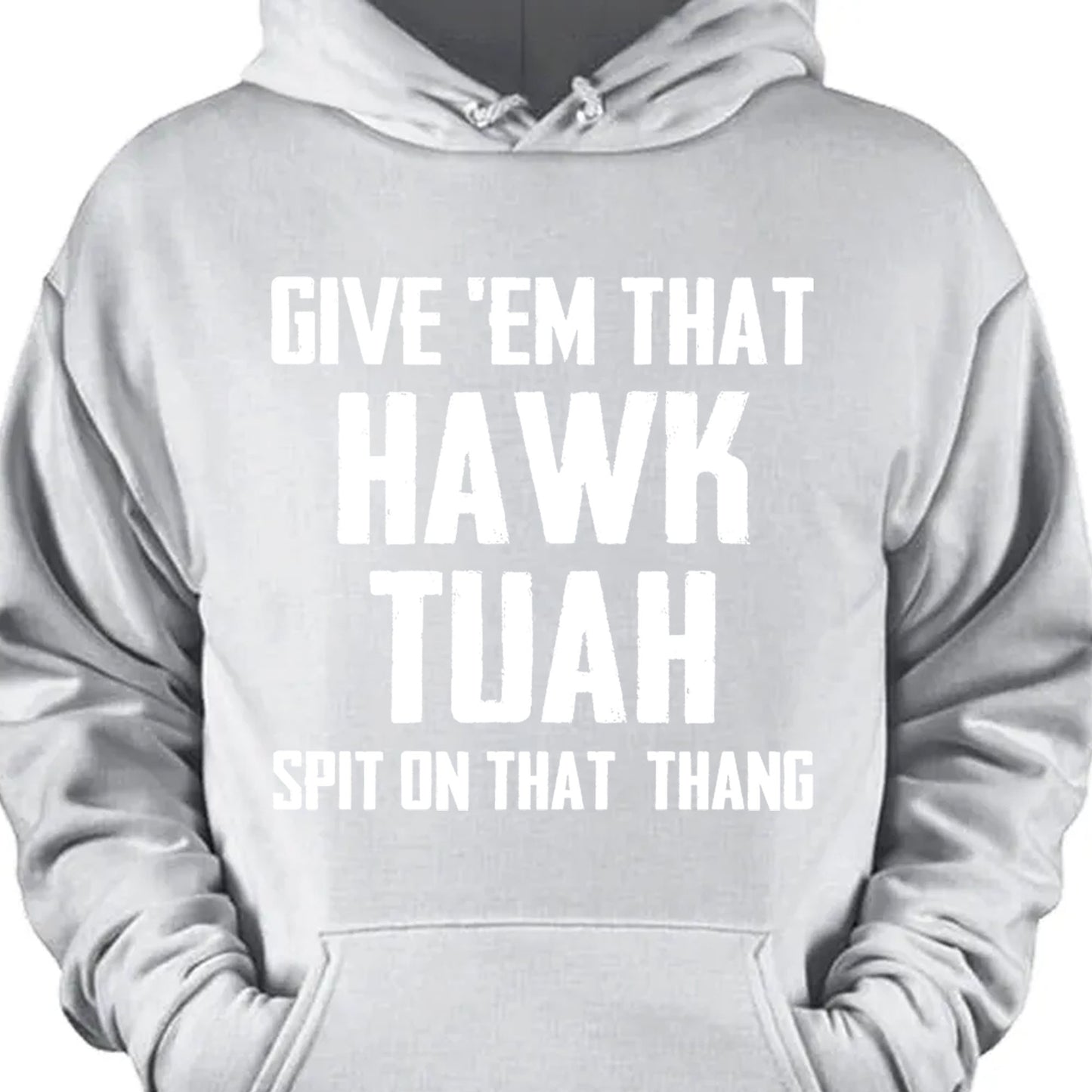 Give Em That Hawk Tuah Spit On That Thang Shirt | Political Election Dark Tee C1076 - GOP
