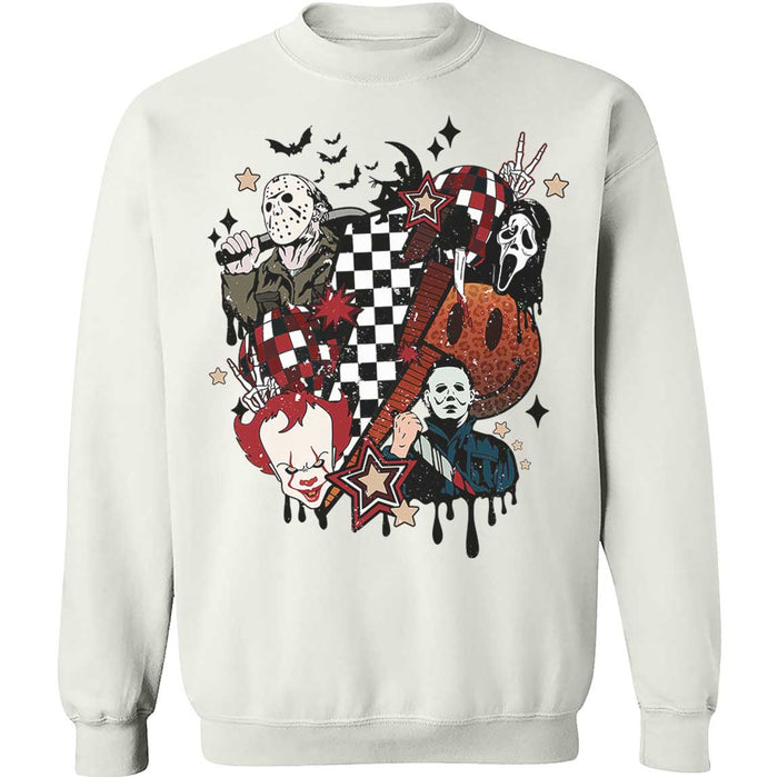 Horror Retro Halloween Shirt, Spooky Vibes, Scary Movie, Trendy Halloween Shirt 776V4