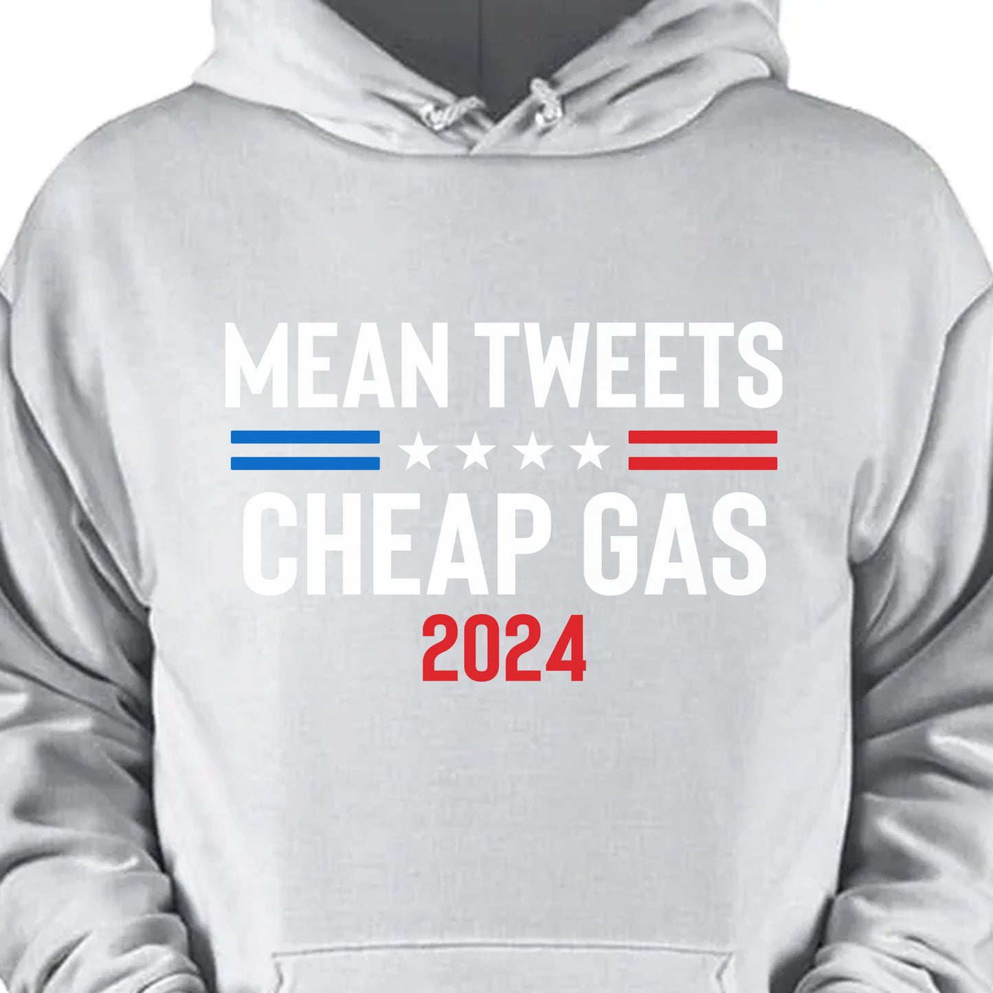 Mean Tweets Cheap Gas 2024 Unisex Shirt | Trump 2024 Shirt | Republican Shirt | Trump Supporters Shirt Dark C1091 - GOP