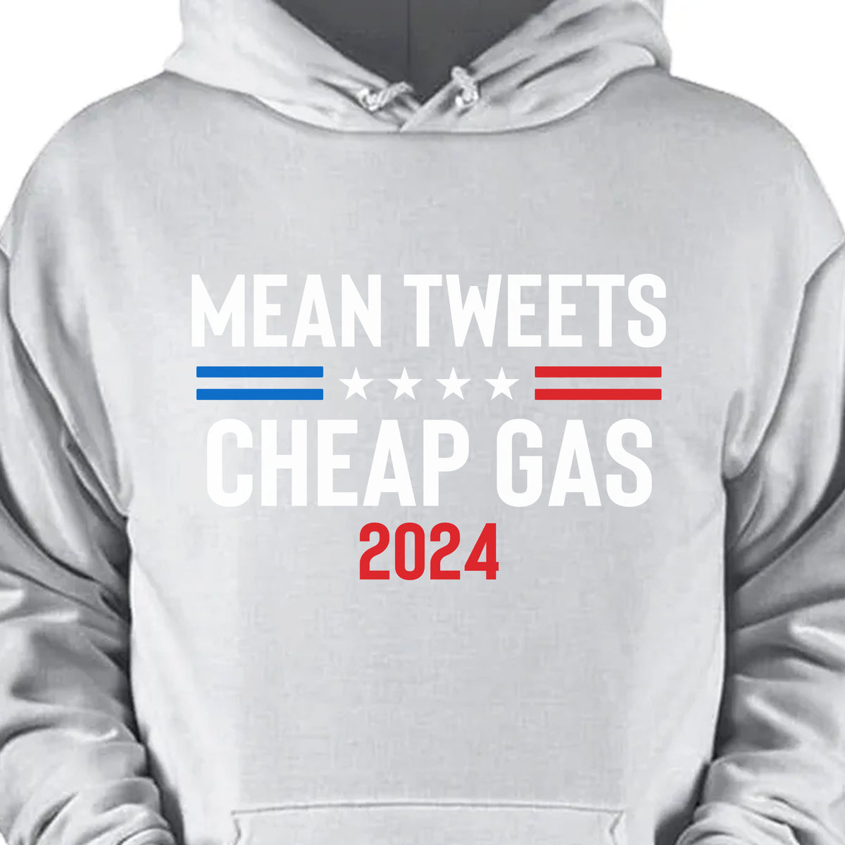 Mean Tweets Cheap Gas 2024 Unisex Shirt | Trump 2024 Shirt | Republican Shirt | Trump Supporters Shirt Dark C1091 - GOP