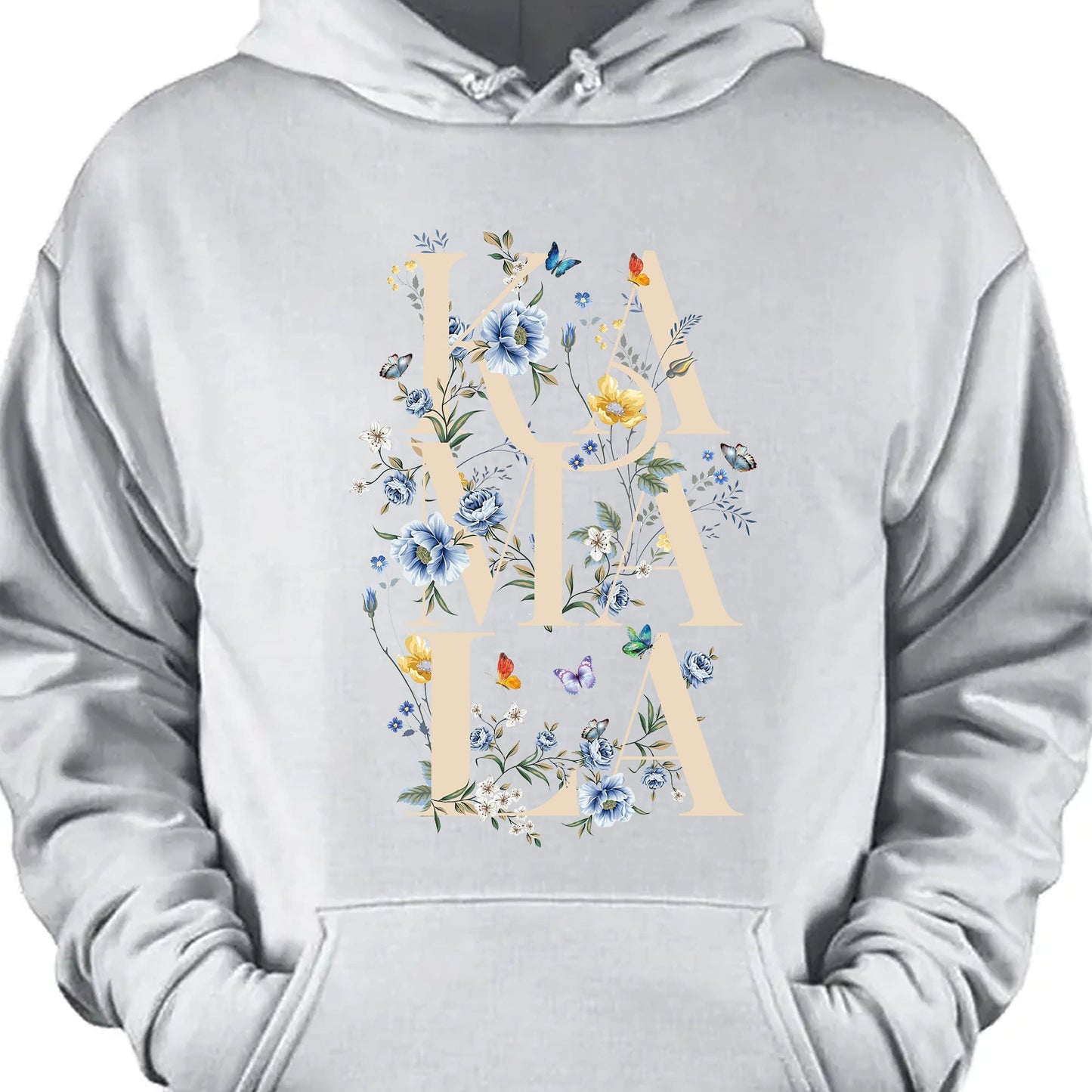 Botanical Kamala Shirt | Artsy Floral Politics Tee | Vote for Kamala | Madam President | Kamala Harris 2024 Shirt K1508 - KH2