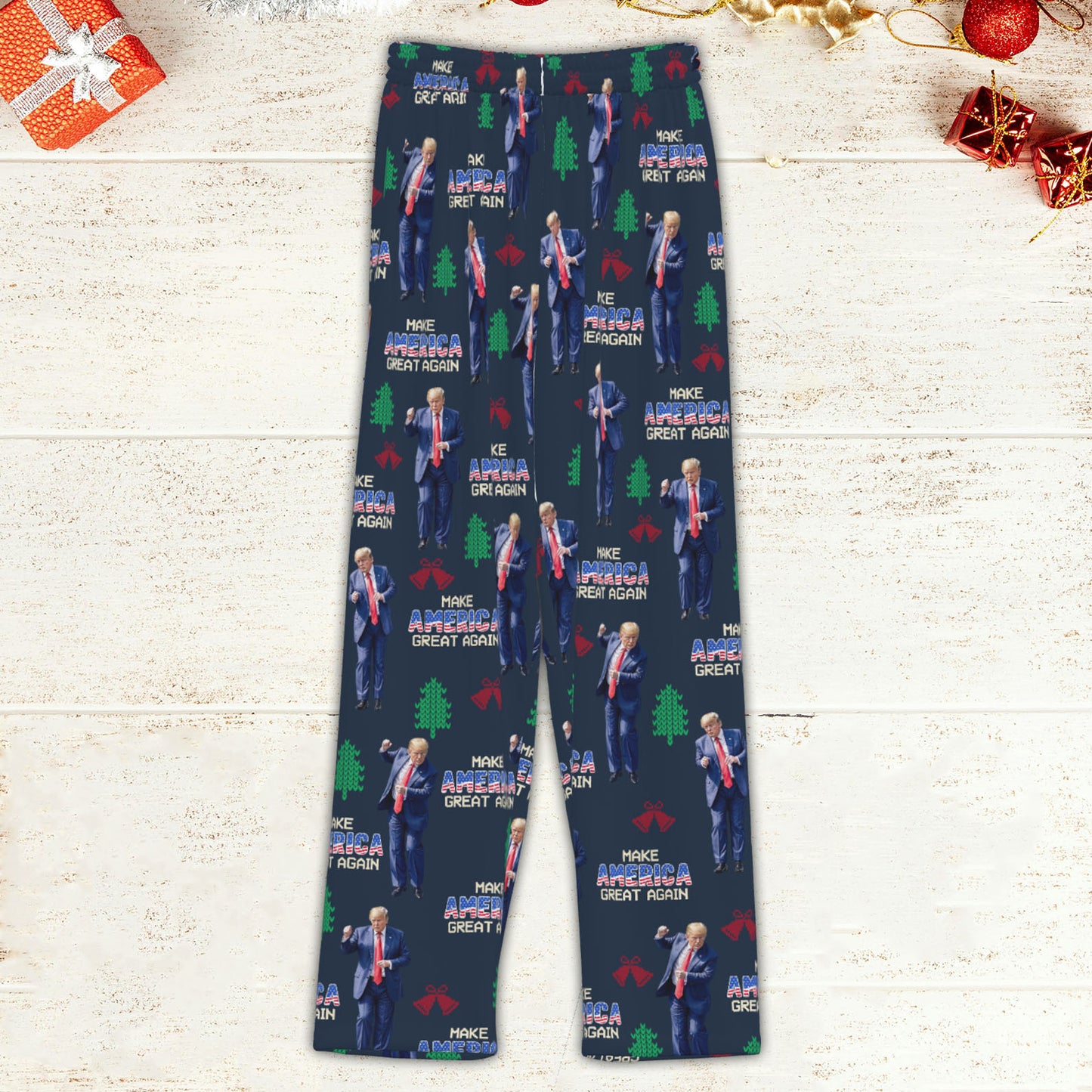 Make America Great Again Pajamas, Funny Trump Dancing Pajamas, Trump Won 2024 Pajamas M1742- GOP