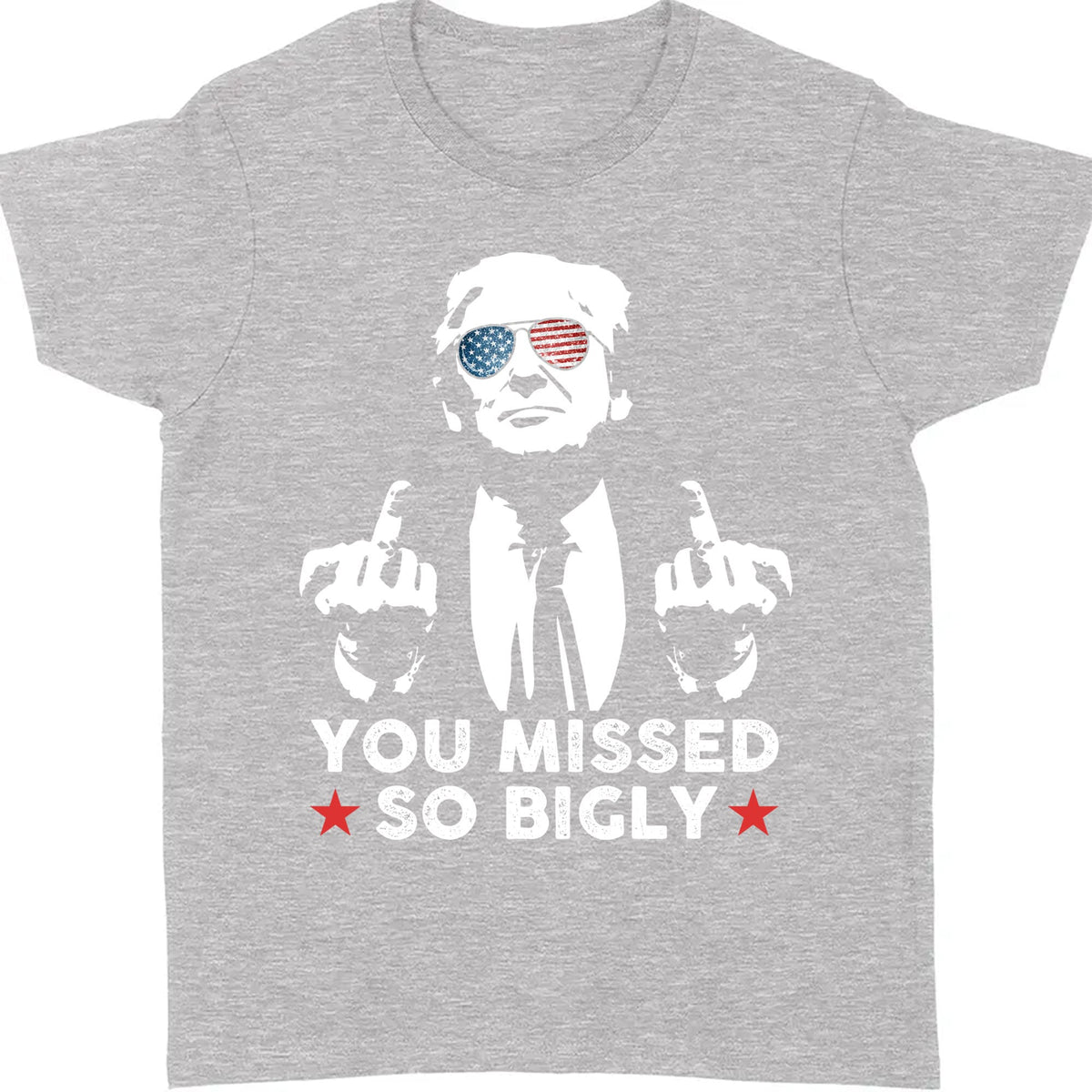 You Missed So Bigly | Trump Fight 2024 Shirt Pennsylvania Rally | Donald Trump Shirt Dark T1164 - GOP