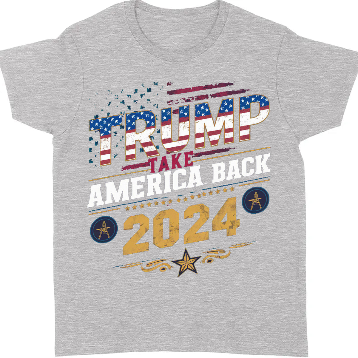 Take America Back | Trump 2024 Shirt | Trump Supporters Shirt Dark T1229 - GOP