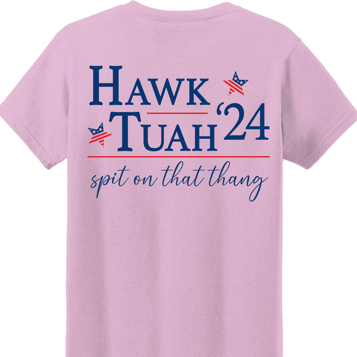 Hawk Tuah Spit On That Thang 2024 Shirt | Hawk Tuah Shirt | Election Tee | Political Bright Backside Shirt C1082 - GOP