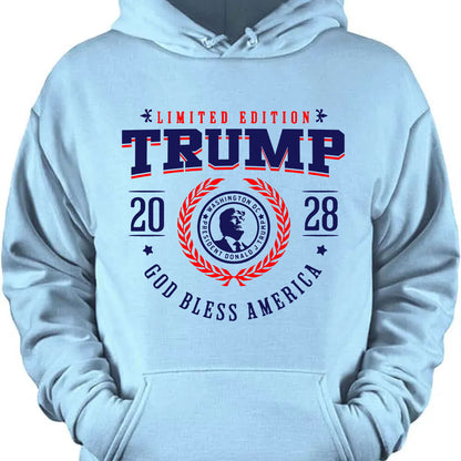 Trump 2028 Limited Edition Shirt | God Bless America T-Shirt | Patriotic Shirt | Independence Day Tee 682284