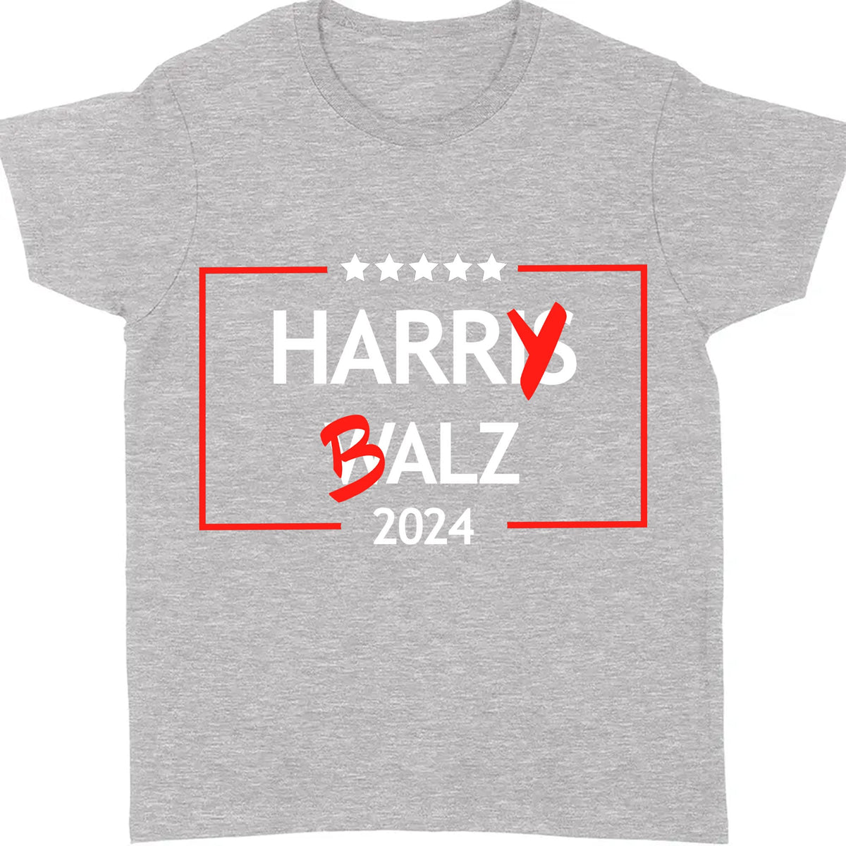 Harry Balz 2024 Shirt | Funny Political 2024 Shirt | Harris Walz Shirt | Kamala Harris 2024 Shirt Dark T1571 - KH2